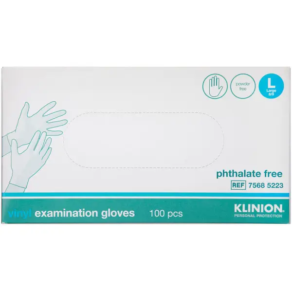 Klinion Protection Vinyl Handsker (L-pudderfri)
