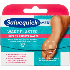 Salvequick Med Wart Plaster