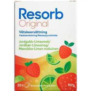 Resorb Original Jordbær-Lime