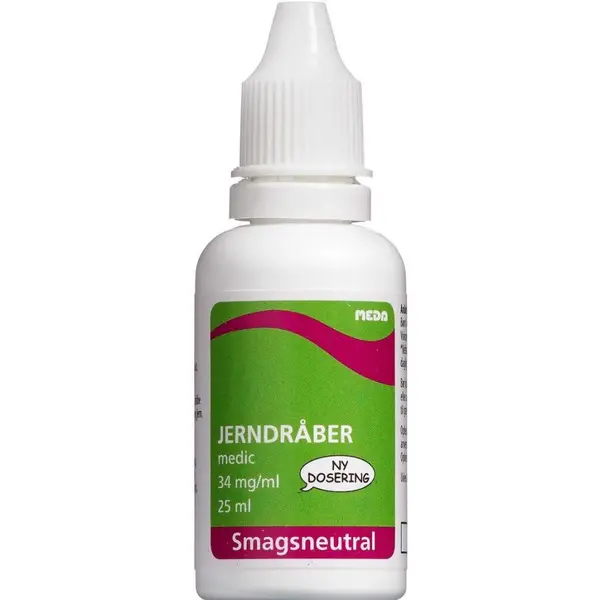 Jerndråber Medic 34 mg/ml