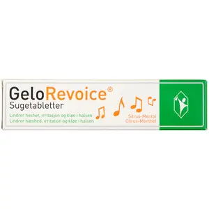 GeloRevoice Sugetabletter Citr
