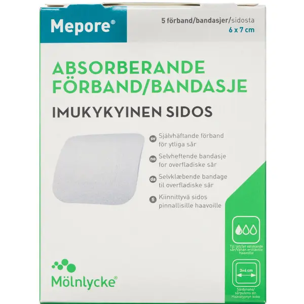 Mepore Selvklæb Forbind 6x7