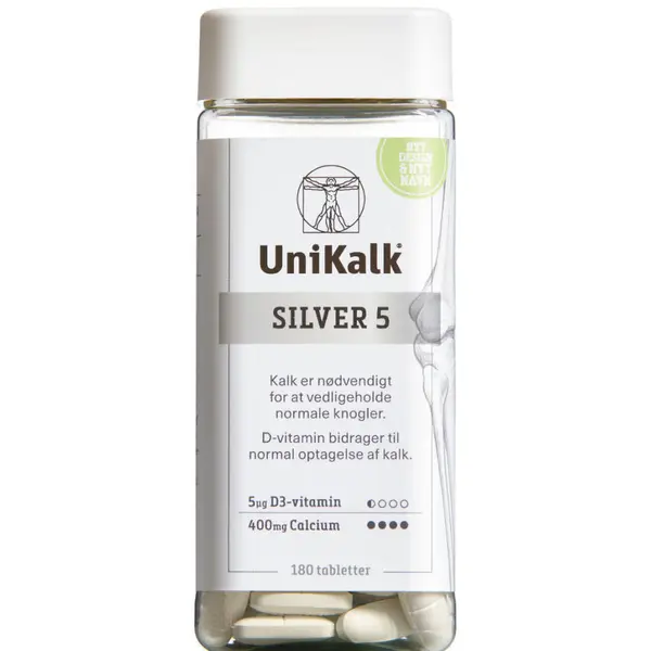 Unikalk Silver 5 180 stk