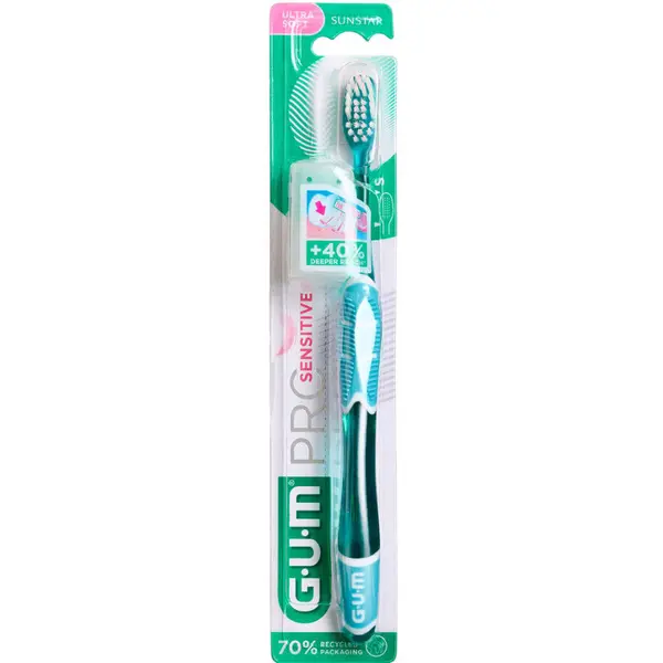 GUM PRO Sensitive tandbørste