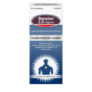 Benylan oral opløs. 2,8 mg/ml