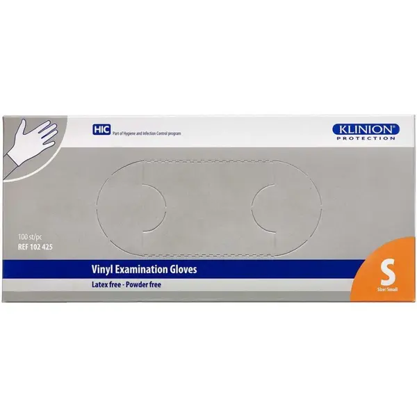 Klinion Protection Vinyl Handsker (S-pudderfri)