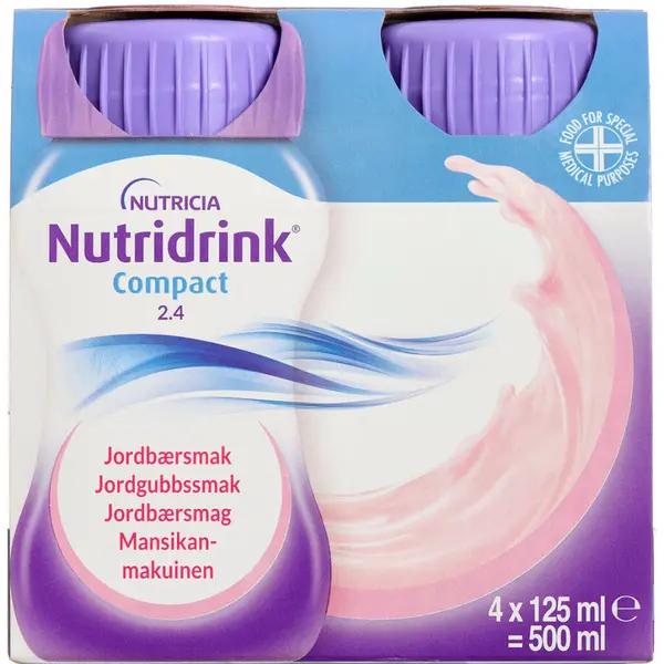 Nutridrink Compact Jordbær