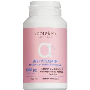 Apotekets B12 Vitamin Blåbærsm