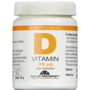 D3 vitamin 35 µg tabletter