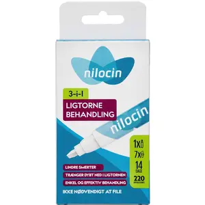 Nilocin 3-i-1 Ligtornebehandling