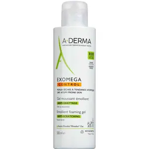 A-Derma Exomega Control Emollient Foaming Gel (500 ml)