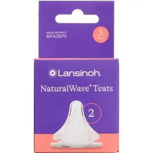 Lansinoh NaturalWave Flaskesut (slow flow)