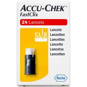 Accu-Chek Mobile Fastclix Lancetter 24 stk