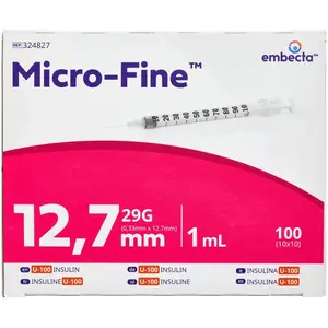 Embecta Micro-Fine 1 ml.
