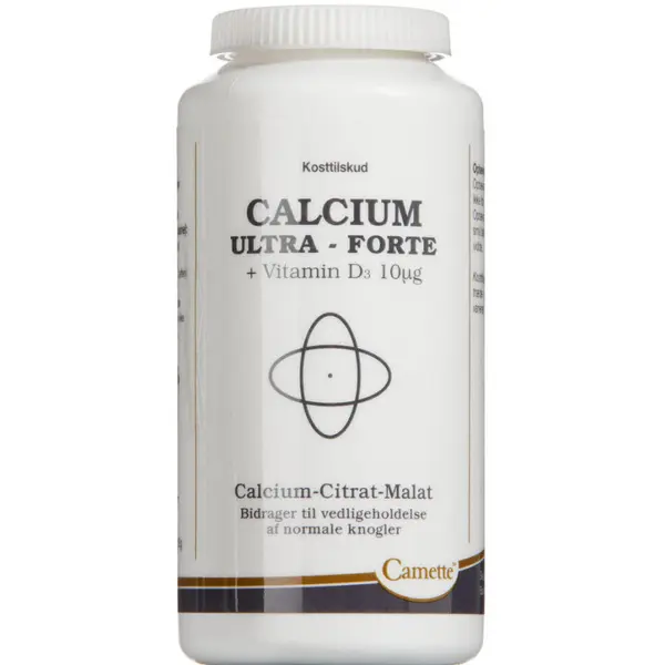 Camette Calcium Ultra-Forte + Ekstra D3-vitamin