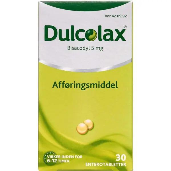 Dulcolax 5 mg 30 stk