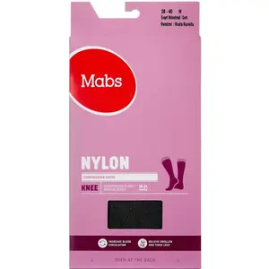 Mabs Design Knæstrømpe Sort M