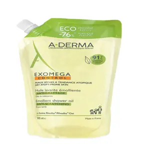 A-Derma Exomega Control Emollient Shower Oil (refill)