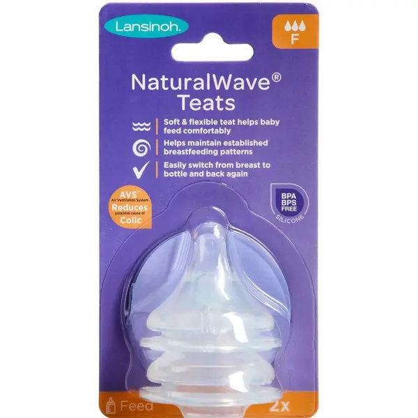 Lansinoh NaturalWave Flaskesut (fast flow)