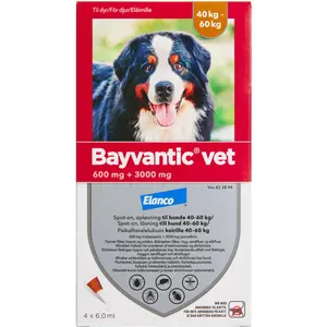 Bayvantic Vet. Opløsning hunde 40-60 kg