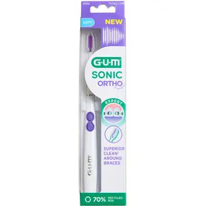 GUM Sonic Ortho Tandbørste