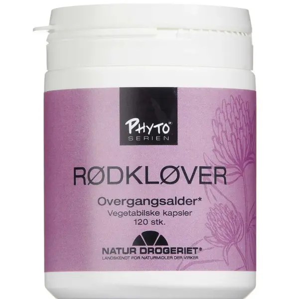 Natur-Drogeriets Rødkløver kapsler