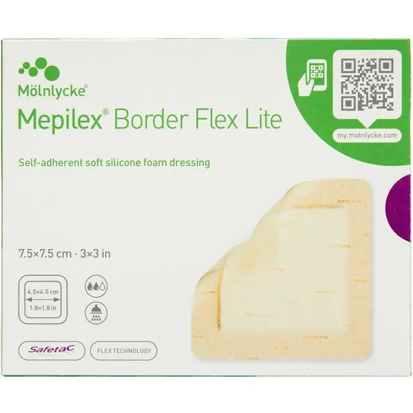Mepilex border flex Lit7,5x7,5