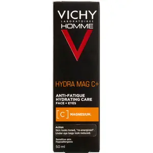 Vichy Homme Hydra Mag C+ Ansigts- og øjencreme 50 ml