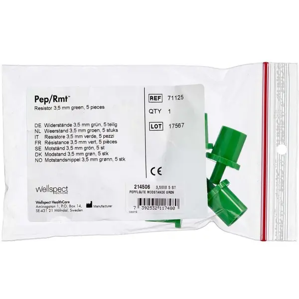 PEP modstande (grønne - 3,5 mm)