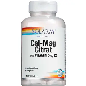 Solaray Cal-Mag Citrat +D +K2