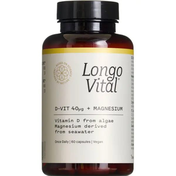 Longo Vital D-vit40 Mag 60 stk