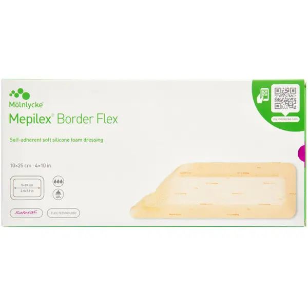 Mepilex Border Flex 10x25cm