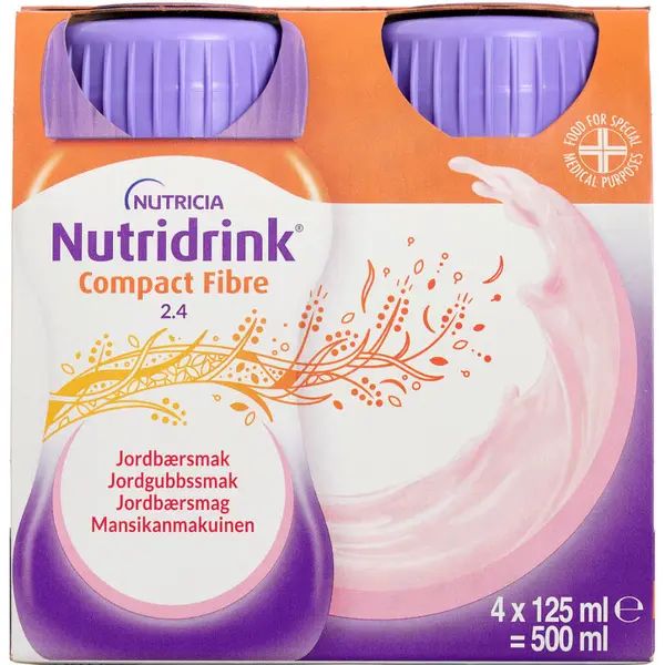 Nutridrink Comp Fibre Jordbær