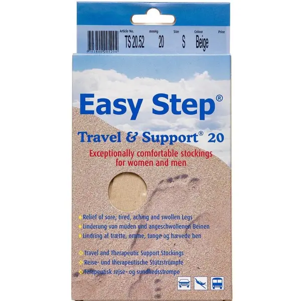 Easy Step Travel & Support knæstrømpe
