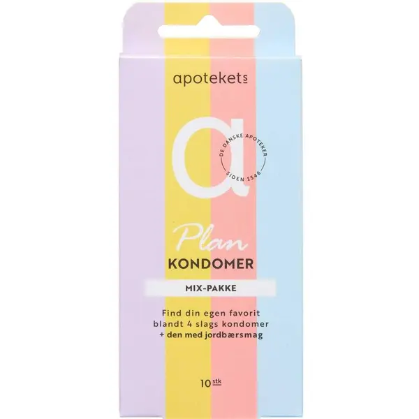 Apotekets PLAN kondom Mix
