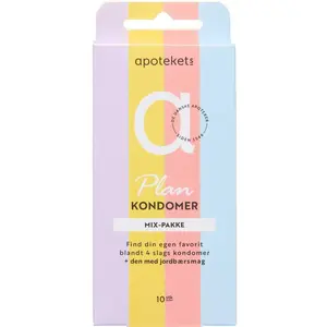 Apotekets PLAN kondom Mix