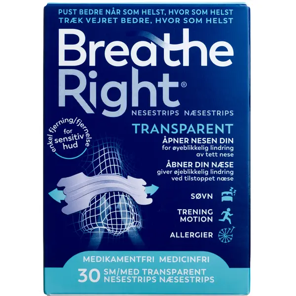 Breathe Right Næsestrips