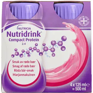 Nutridrink Comp Prot Røde Bær