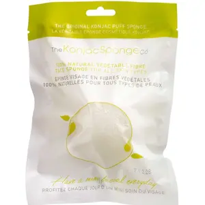 Konjac Sponge Face (Hvid)