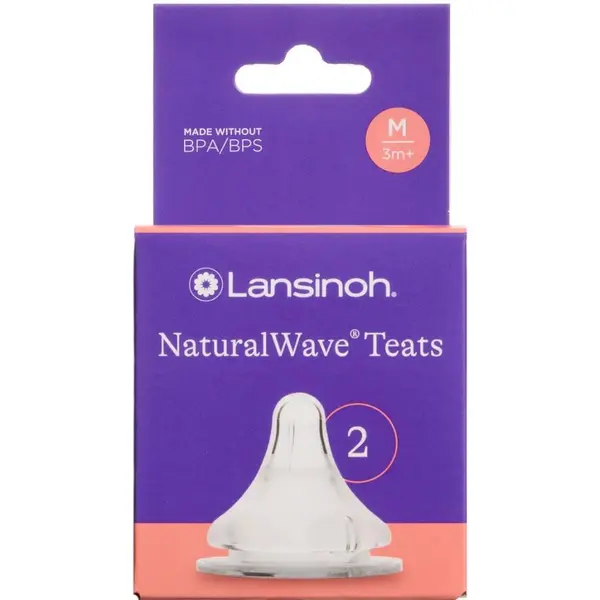 Lansinoh NaturalWave Flaskesut (medium flow)