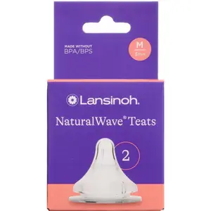 Lansinoh NaturalWave Flaskesut (medium flow)
