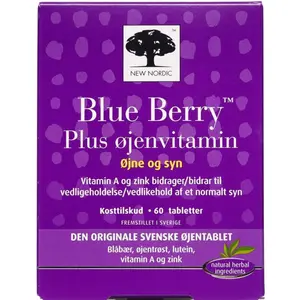 Blue Berry Plus Øjenvitamin (60 stk)