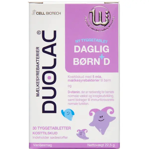 Duolac Daglig daglig børn+