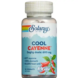 Solaray Cool Cayenne kapsler