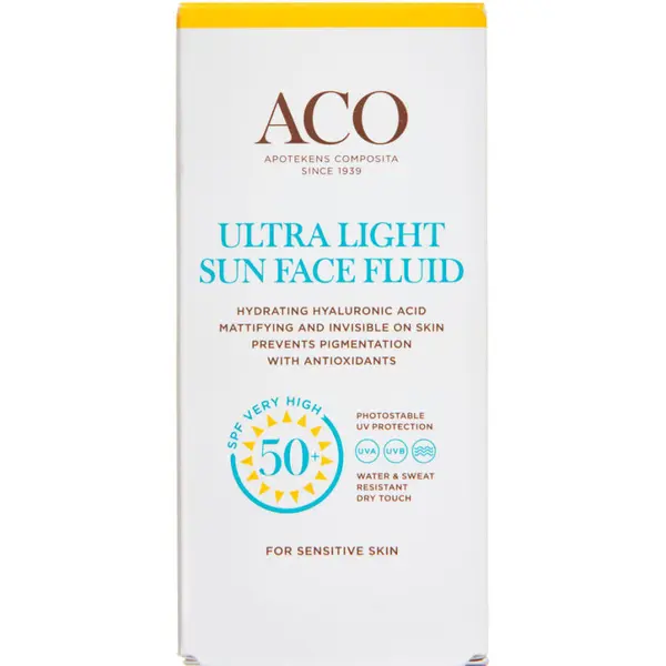ACO SUN Ult Light Face SPF 50