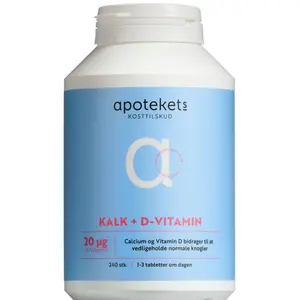Apotekets Kalk+D-vitamin 20ug