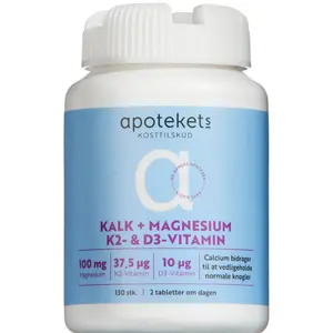 Apotekets Kalk+MG+K2+D