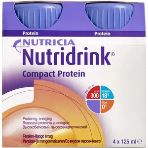 Nutridrink Compact Protein Fersken/Mango