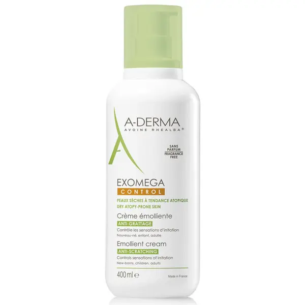 A-Derma Exomega Control Emollient Cream (400 ml)
