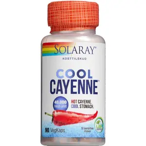Solaray Cool Cayenne kapsler